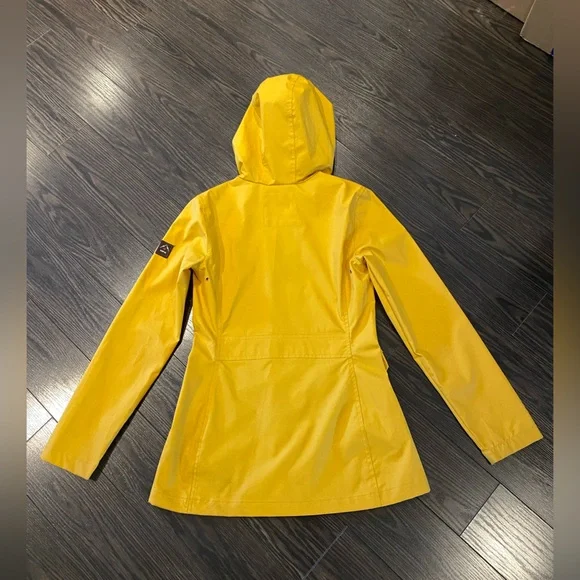 Yellow HFX Raincoat  size xs - Picture 2 of 4